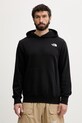 Odzież The North Face bluza z kapturem męska z bawełną MONTE NF0A8GA8JK31 czarny