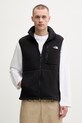 The North Face bluza bez rękawów męska polarowa YUMIORI czarny NF0A8B65JK31