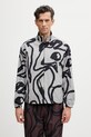 by Parra Freak scene bluza rozpinana męska szary 55215.Grey