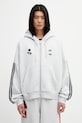 Clothing adidas Originals x Willy Chavarria men's sweatshirt with cotton KV2250 gray