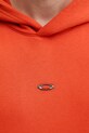 Oakley bluza z kapturem męska z bawełną FOA407826 pomarańczowy