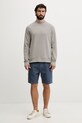 Hurley bluza męska z bawełny MFTEU00015 szary SS26