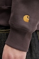 Carhartt WIP Hooded Chase Sweat кофта з капюшоном чоловіча коричневий I033661.3LNXX