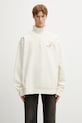 Carhartt WIP Half Zip American Script Sweat кофта бавовняна чоловіча бежевий I027014.05XX