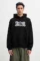 Carhartt WIP Hooded World Tour Sweat bluza oversize męska z bawełny czarny I036156.89XX