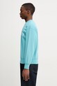 No Problemo bluza bawełniana męska NP2000205 turkusowy SS26