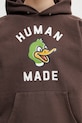 Human Made MENS KNITTED HOODIE кофта з капюшоном чоловіча бавовняна коричневий HM31CS036