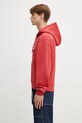 Gramicci OVAL PATCH ZIP HOODED SWEATSHIRT bluza z kapturem bawełniana męska G6SU.J120. czerwony SS26