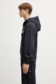 Gramicci OVAL PATCH ZIP HOODED SWEATSHIRT bawełniany męski G6SU.J120. czarny SS26