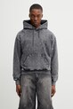 BEAMS hoodie with cotton Men's gray 1113.2240.139