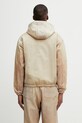 Одяг BEAMS кофта на блискавці з капюшоном бавовняна чоловіча 1118.4092.147 бежевий