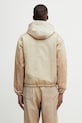 Одяг BEAMS кофта на блискавці з капюшоном бавовняна чоловіча 1118.4092.147 бежевий