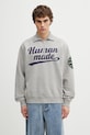 Human Made bluza bawełniana męska szary HM31CS005