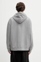 Odzież MM6 Maison Margiela bluza z kapturem męska bawełniana SH2GU0034.S25337 szary