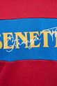 United Colors of Benetton bluza bawełniana x Stranger Things 342ZU10BA bordowy