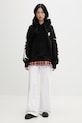 Barrow mikina s kapucí bavlněná S6BWUAHS021 černá SS26