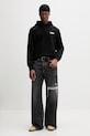 Barrow hanorac cu glugă din bumbac negru S6BWUAHS075