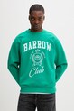 Barrow bluza bawełniana zielony S6BWUASW020