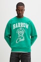 Barrow bluza bawełniana zielony S6BWUASW020