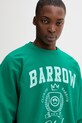 Barrow μπλούζα βαμβακερή πράσινο S6BWUASW020