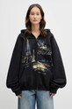 VETEMENTS bluza Paris Tourist ME76ZU242B czarny SS26