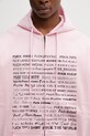 Vetements Fuck Everything bluza z kapturem bawełniana różowy ME76ZU209PX