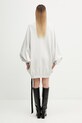 Odzież Rick Owens DRKSHDW Hun bluza bawełniana damska DS01F4242.FP szary