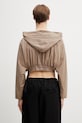 Bavlnená mikina Rick Owens DRKSHDW DS01F4218.RN béžová