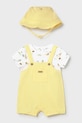 Mayoral Newborn rampers niemowlęcy żółty 1607.1D.Newborn.PPY2