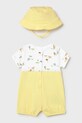 Mayoral Newborn rampers niemowlęcy 1607.1D.Newborn.PPY2 żółty SS26