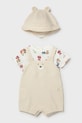 Mayoral Newborn rampers niemowlęcy Produkt niemowlęcy beżowy 1608.1G.Newborn.PPY2