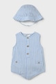 Βρεφικά φορμάκια Mayoral Newborn 1614.1C.Newborn.PPY2 μπλε SS26