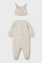 Mayoral Newborn śpioszki niemowlęce 1718.1E.Newborn.PPY2 beżowy SS26