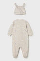 Mayoral Newborn śpioszki niemowlęce 1718.1E.Newborn.PPY2 beżowy SS26
