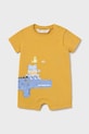 Βρεφικά φορμάκια Mayoral Newborn 3-pack 1724.1Q.Newborn.PPY2 κίτρινο SS26