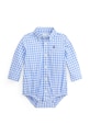 Polo Ralph Lauren body bawełniane niemowlęce niebieski 320B14080001
