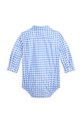 Polo Ralph Lauren body bawełniane niemowlęce 320B14080001 niebieski SS26