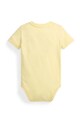 Βαμβακερά φορμάκια για μωρά Polo Ralph Lauren 320B14086001 κίτρινο SS26