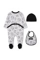 Pamučni kombinezoni za bebe Karl Lagerfeld Z31053 bijela SS26