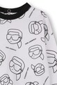 Pamučni kombinezoni za bebe Karl Lagerfeld bijela Z31053