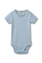 Wheat body bawełniane niemowlęce niebieski 9124.102.GOTS