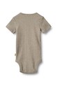 Боді для немовлят Wheat 9129.006.GOTS сірий SS26
