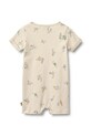 Wheat rampers niemowlęcy bawełniany 9410.193.GOTS beżowy SS26