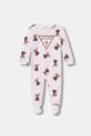 Guess pajacyk niemowlęcy bawełniany Produkt niemowlęcy różowy H6RW00.KA6W4.PPY2.G