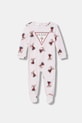 Guess pajacyk niemowlęcy bawełniany Produkt niemowlęcy różowy H6RW00.KA6W4.PPY2.G
