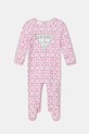 Guess pajacyk niemowlęcy bawełniany Produkt niemowlęcy różowy S6RG00.KA6W4.PPY2
