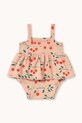 Tinycottons body bawełniane niemowlęce CHERRY TREES BODY SS26.016 różowy SS26