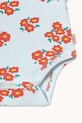 Dziewczynka Tinycottons body niemowlęce BLOSSOMS RIB BODY SS26.093 biały