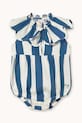 Bodi za bebe Tinycottons LIGHT NAVY STRIPES BODY plava SS26.227