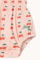 Dievča Bavlnené body pre bábätká Tinycottons CHERRIES BODY SS26.277 ružová